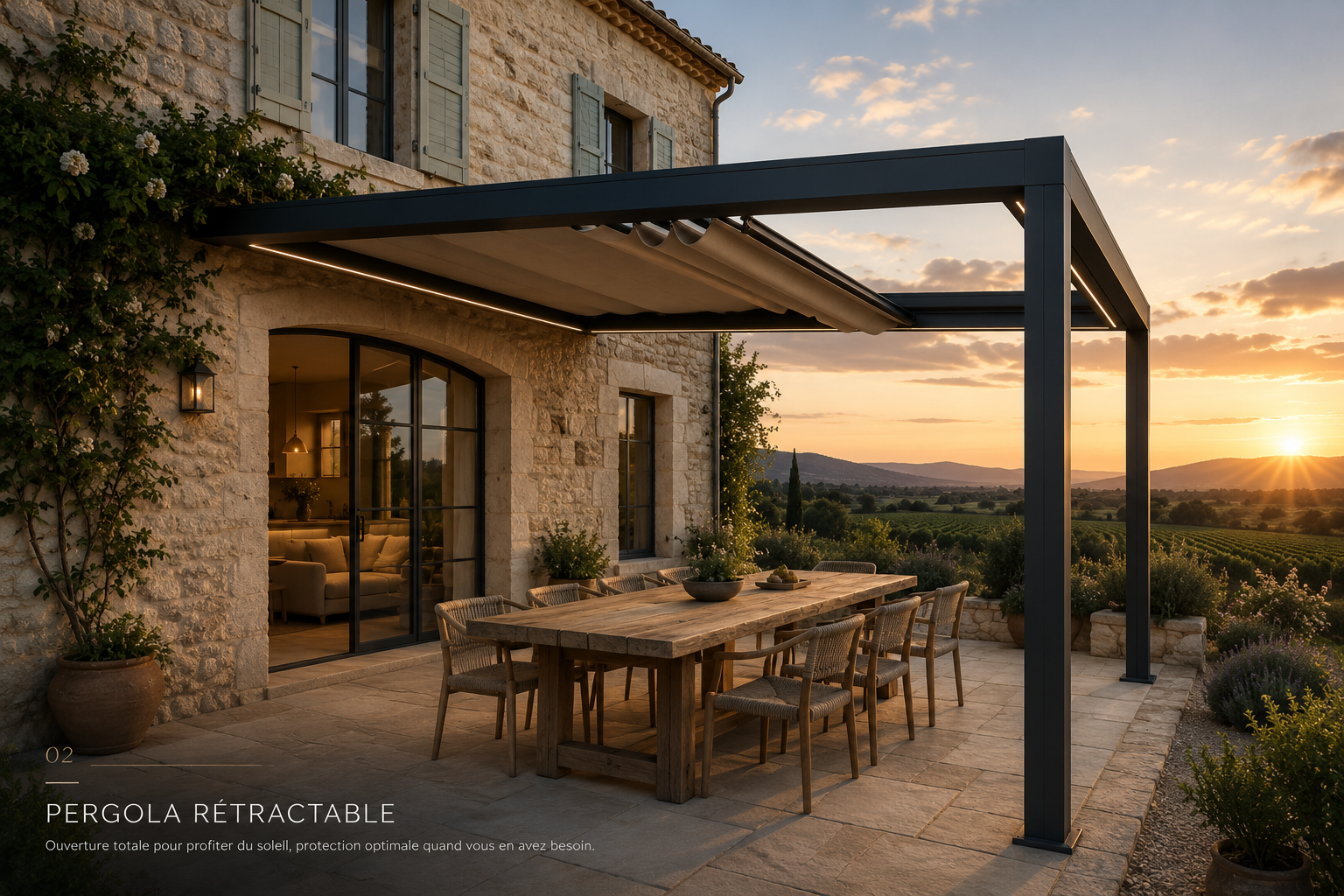 Pergola Rétractable